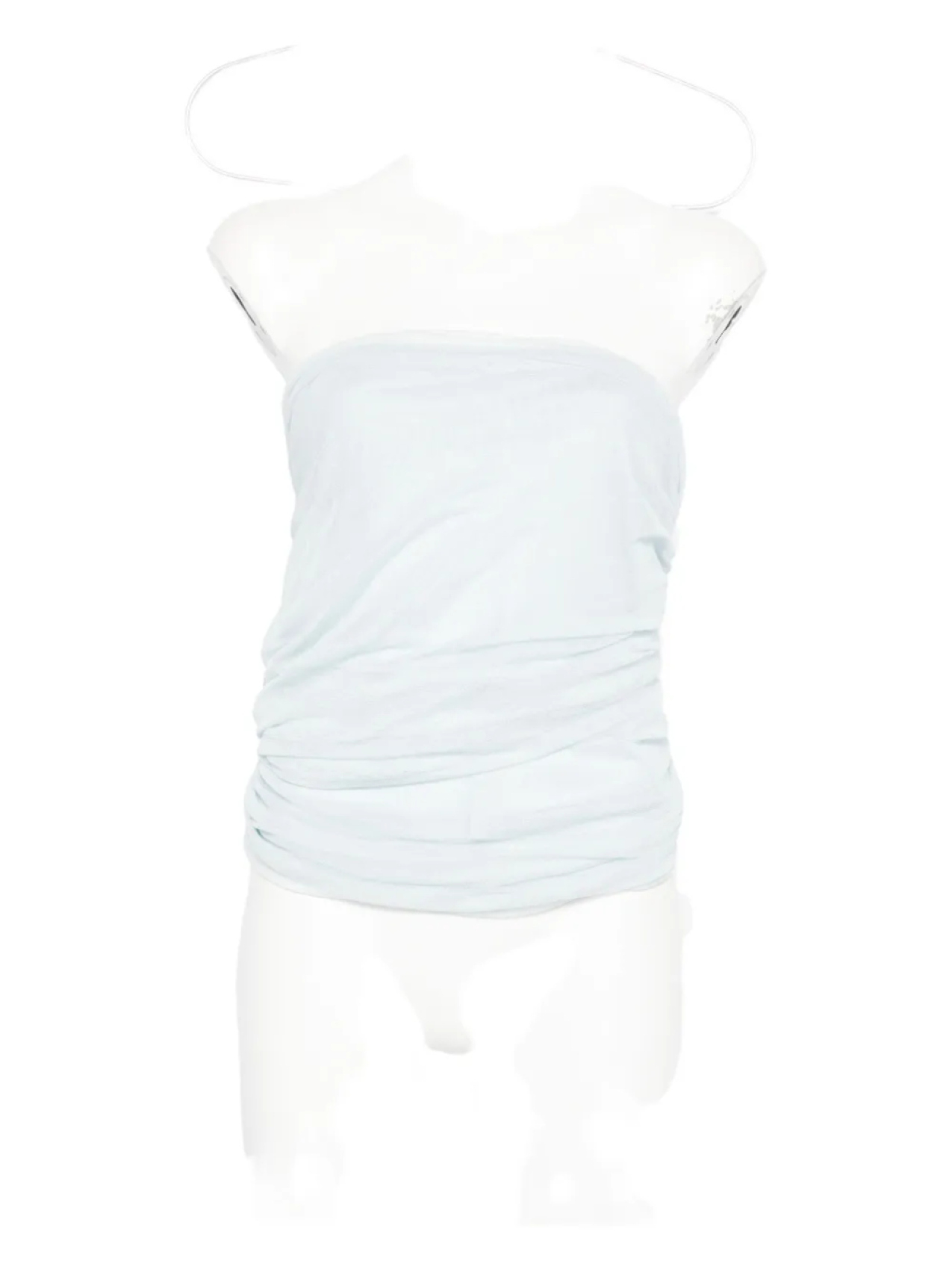 Драпированный топ без бретелек Christopher Esber, синий
Драпированный топ без бретелек Christopher Esber, синий