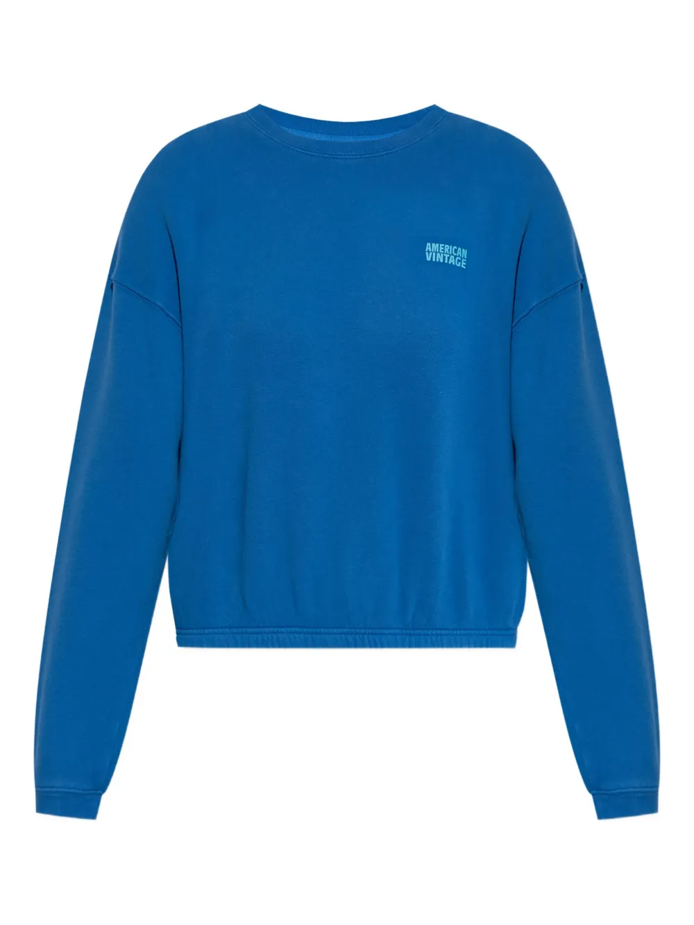Толстовка с вышитым логотипом American Vintage, синий
Толстовка с вышитым логотипом American Vintage, синий