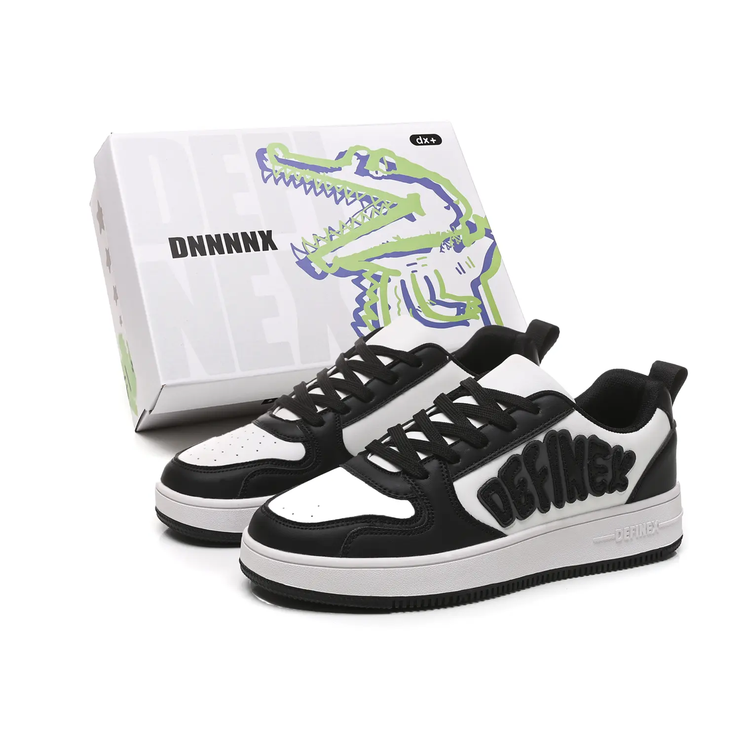 Dnnnnx Днннн амортизирующие низкие скейтерские кроссовки унисекс черно-белые, цвет Black White 
Dnnnnx Днннн амортизирующие низкие скейтерские кроссовки унисекс черно-белые, цвет Black White