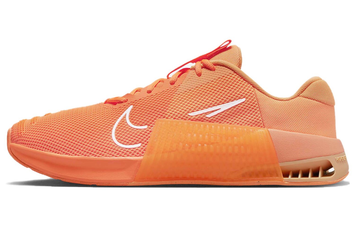 Кроссовки Nike Metcon 9 Мужчины, Атомный апельсин/Ледяной персик/Персиково-кремовый/Белый
Кроссовки Nike Metcon 9 Мужчины, Атомный апельсин/Ледяной персик/Персиково-кремовый/Белый