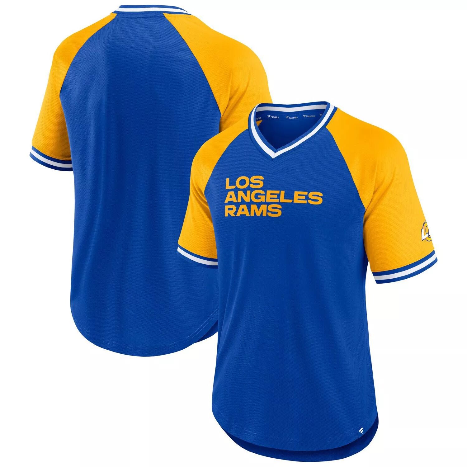 Мужская фирменная футболка Royal Los Angeles Rams Second Wind реглан с v-образным вырезом Fanatics
Мужская фирменная футболка Royal Los Angeles Rams Second Wind реглан с v-образным вырезом Fanatics