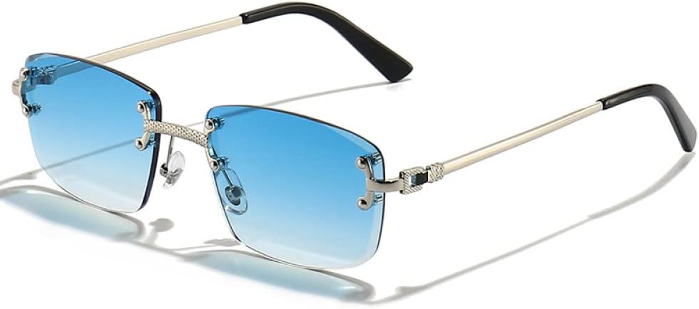 Панк-очки, маленькие прямоугольные, для мужчин и женщин, дизайнерские, без оправы, с градиентными линзами, металлические, солнцезащитные очки для мужчин, UV400 MTZJH, C02 Silver Sky Blue
Панк-очки, маленькие прямоугольные, для мужчин и женщин, дизайнерские, без оправы, с градиентными линзами, металлические, солнцезащитные очки для мужчин, UV400 MTZJH, C02 Silver Sky Blue