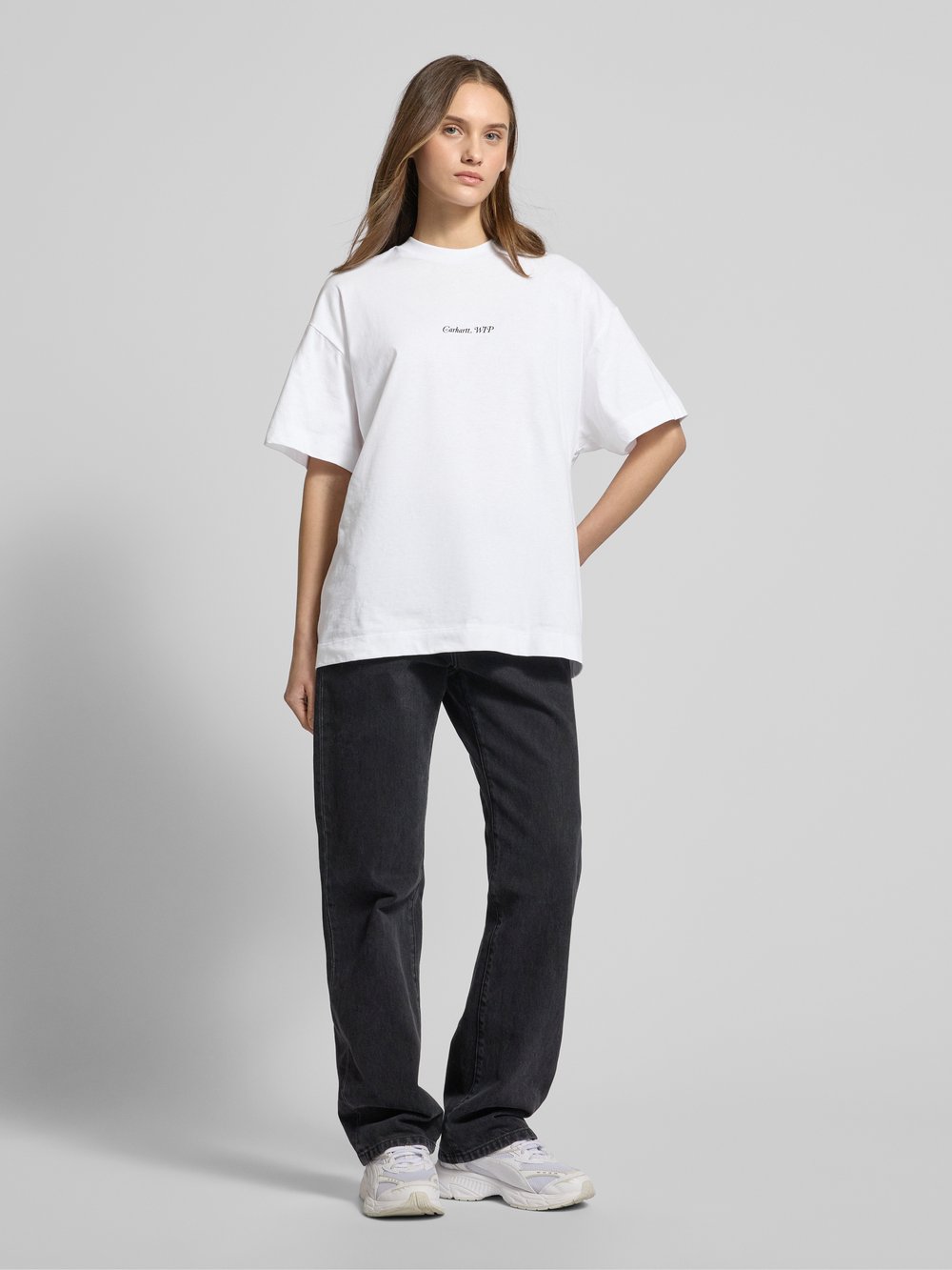 Футболка оверсайз с этикеткой, модель «Harttbreaker» Carhartt Work In Progress, белый
Футболка оверсайз с этикеткой, модель «Harttbreaker» Carhartt Work In Progress, белый