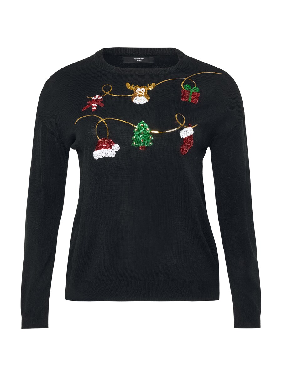 Свитер Vero Moda Curve VMCGlitter, черный
Свитер Vero Moda Curve VMCGlitter, черный