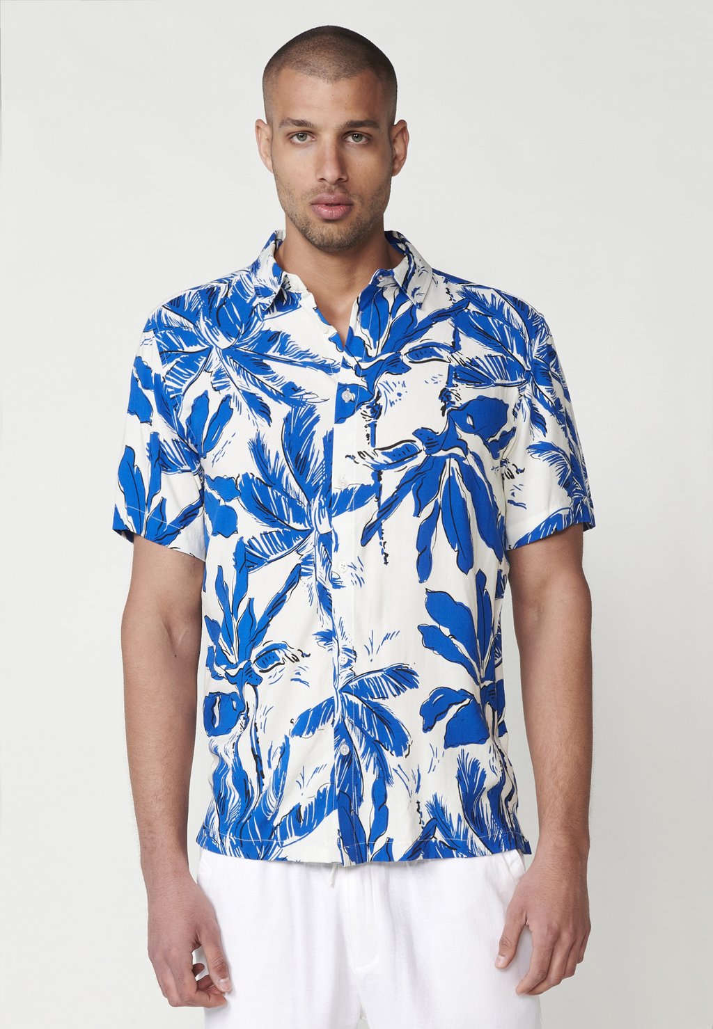 Рубашка SHORT-SLEEVED Koroshi, синий
Рубашка SHORT-SLEEVED Koroshi, синий