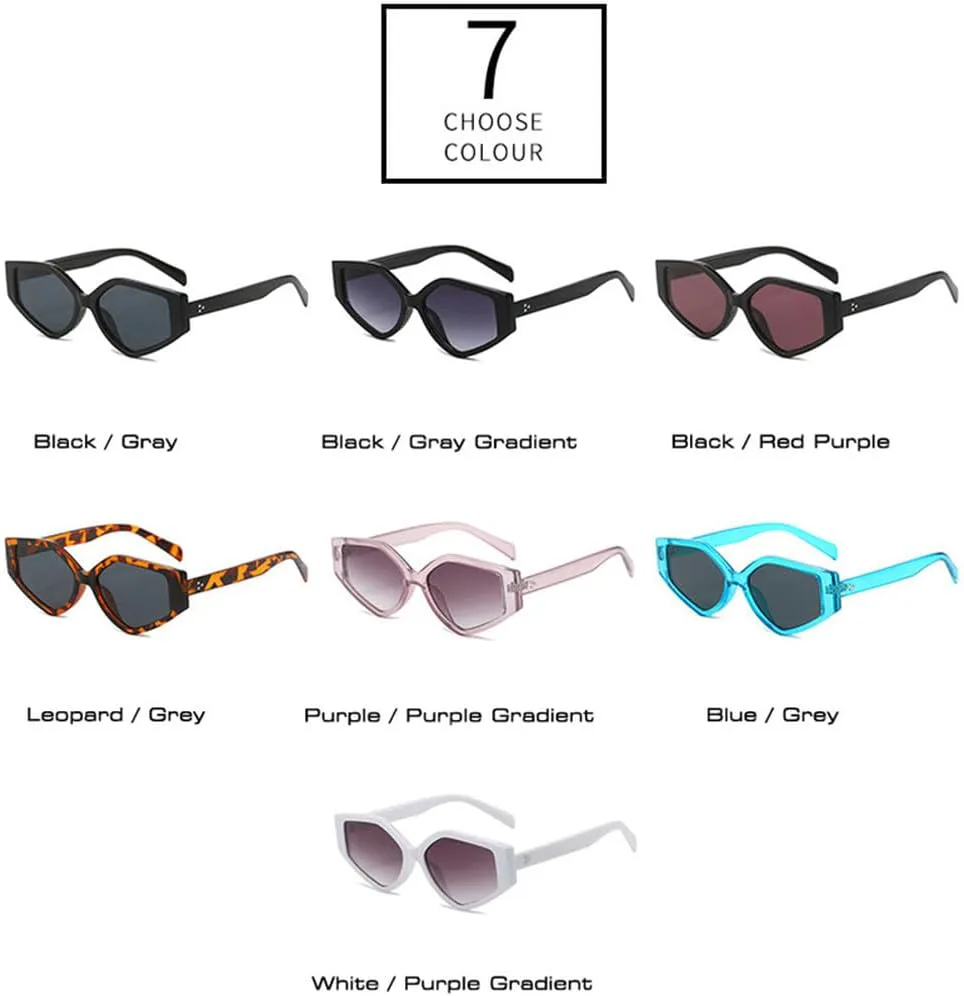 Солнцезащитные очки Polygon Cat Eye для женщин, модные очки с градиентными линзами, винтажные солнцезащитные очки для мужчин с заклепками WNCKSQ, Blue Grey
Солнцезащитные очки Polygon Cat Eye для женщин, модные очки с градиентными линзами, винтажные солнцезащитные очки для мужчин с заклепками WNCKSQ, Blue Grey