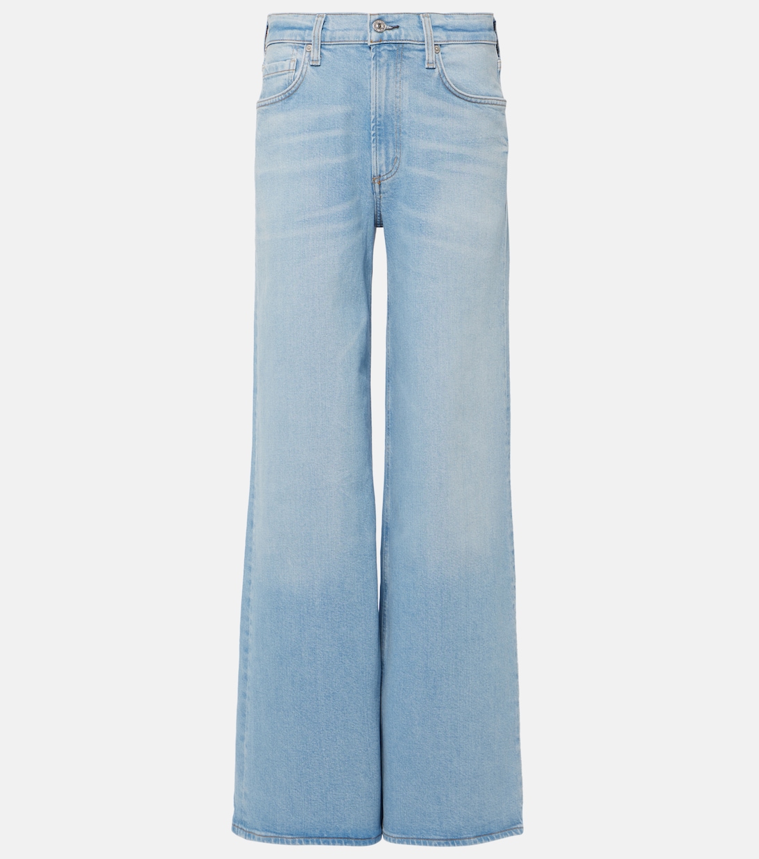 Джинсы Loli средней посадки с широкими штанинами Citizens of Humanity, Light Indigo
Джинсы Loli средней посадки с широкими штанинами Citizens of Humanity, Light Indigo