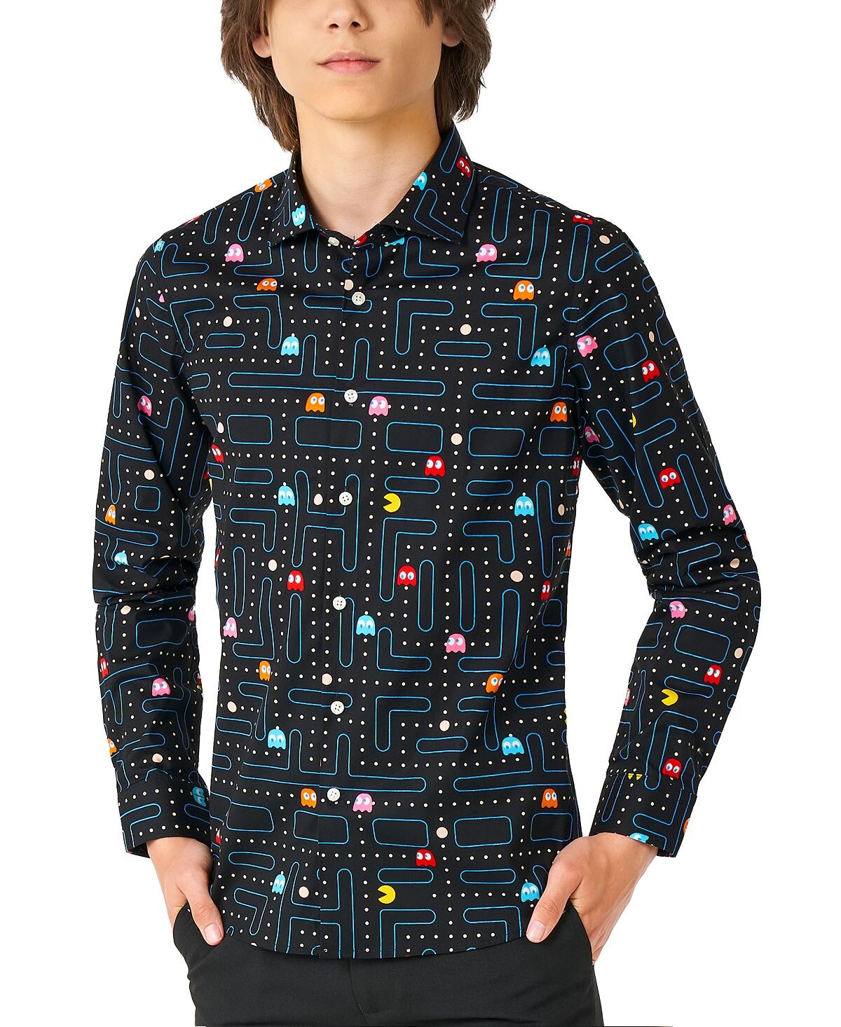 Футболка с лицензией Big Boys PAC-MAN OppoSuits
Футболка с лицензией Big Boys PAC-MAN OppoSuits