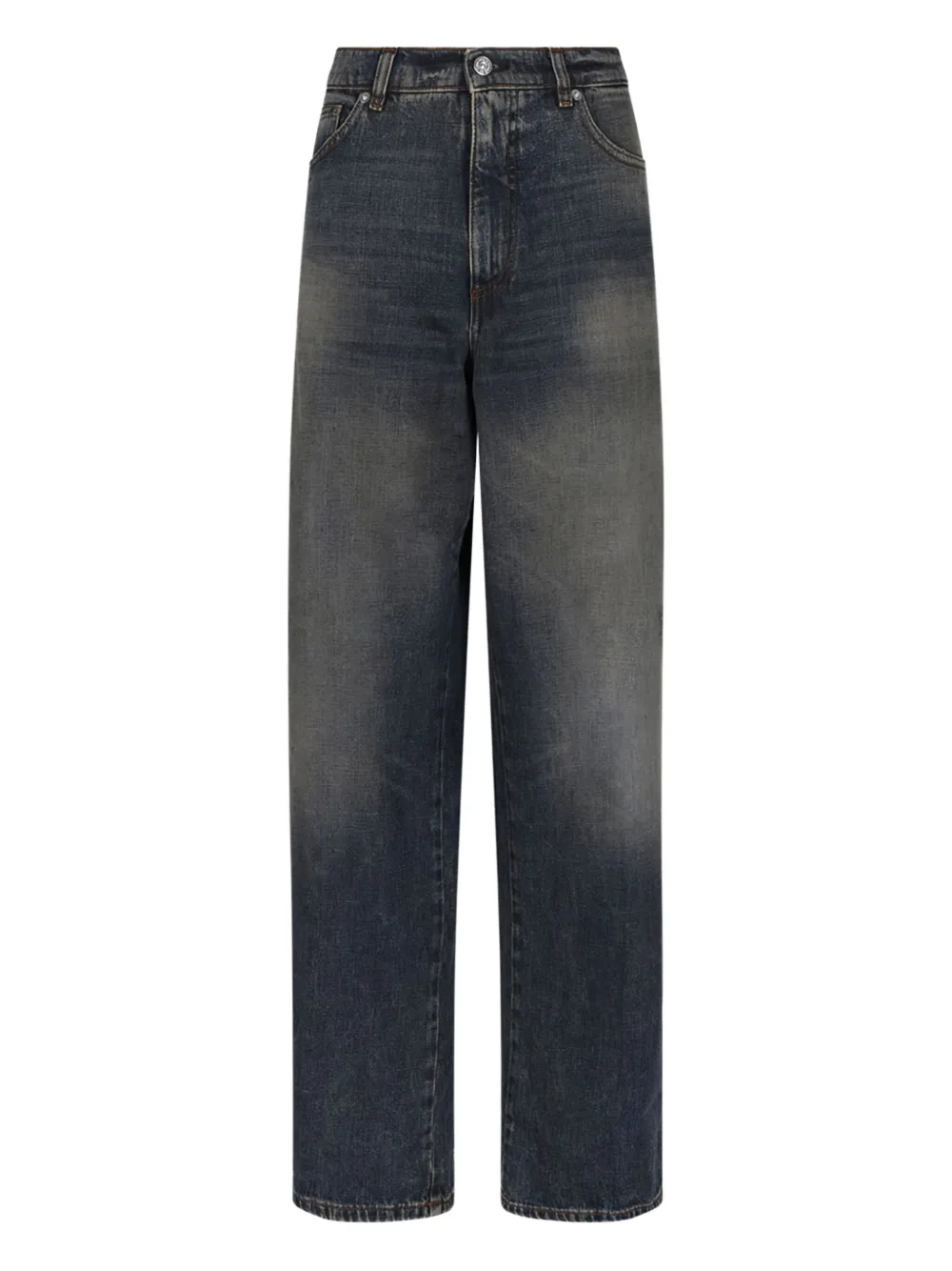 Брюки с эффектом потертости и пятью карманами Nine In The Morning, синий
Брюки с эффектом потертости и пятью карманами Nine In The Morning, синий