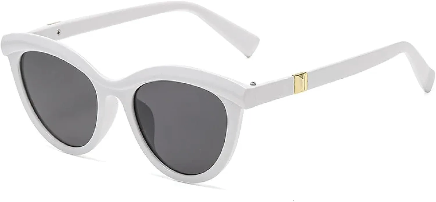 Модные солнцезащитные очки «кошачий глаз» для женщин и мужчин, премиум-класса, классические, для летних путешествий, с защитой от солнца UV400 TKKTLLT, White Gray
Модные солнцезащитные очки «кошачий глаз» для женщин и мужчин, премиум-класса, классические, для летних путешествий, с защитой от солнца UV400 TKKTLLT, White Gray