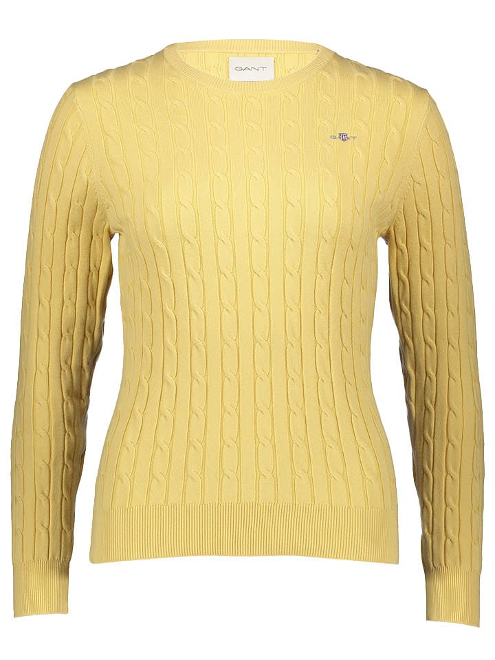 Свитер желтого цвета Gant
Свитер желтого цвета Gant