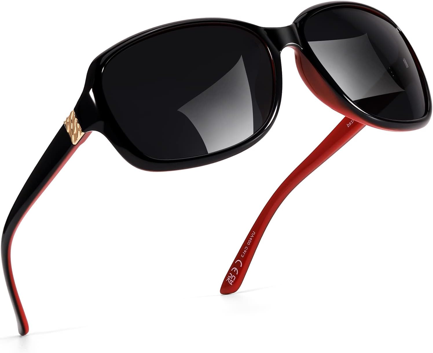 Поляризованные солнцезащитные очки SIPHEW для женщин | Винтажные квадратные солнцезащитные очки с защитой от УФ-излучения UV400 | Женские солнцезащитные очки с обтекаемой формой, A18 Black Red Polarized Sunglasses
Поляризованные солнцезащитные очки SIPHEW для женщин | Винтажные квадратные солнцезащитные очки с защитой от УФ-излучения UV400 | Женские солнцезащитные очки с обтекаемой формой, A18 Black Red Polarized Sunglasses