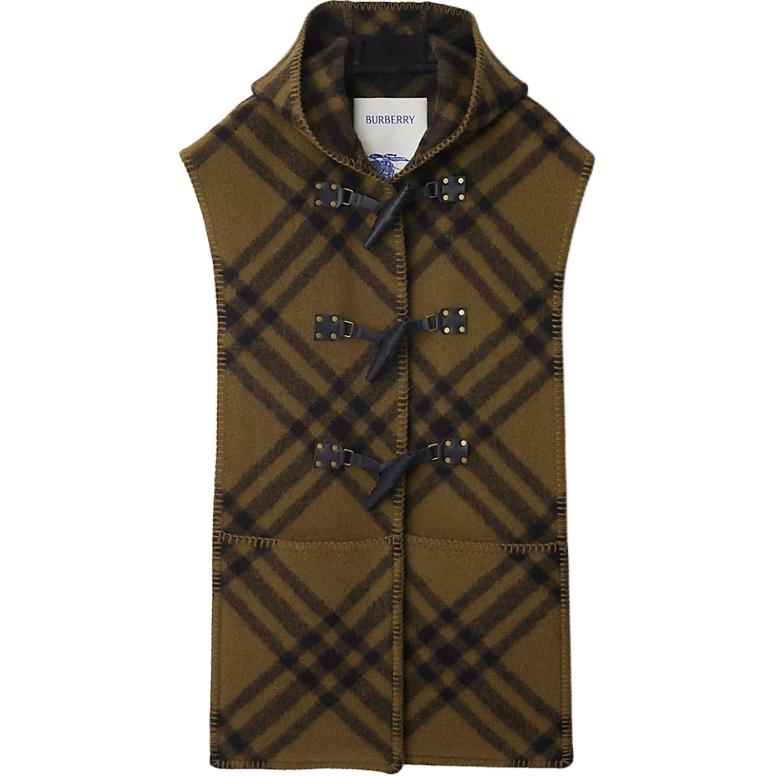 Худи-пончо с капюшоном Burberry, зеленый
Худи-пончо с капюшоном Burberry, зеленый