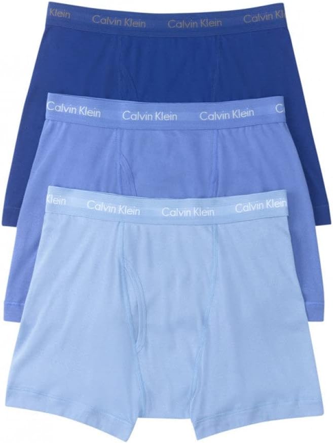 Комплект из 3 мужских боксеров Calvin Klein Cotton Classics, Blue Assorted
Комплект из 3 мужских боксеров Calvin Klein Cotton Classics, Blue Assorted