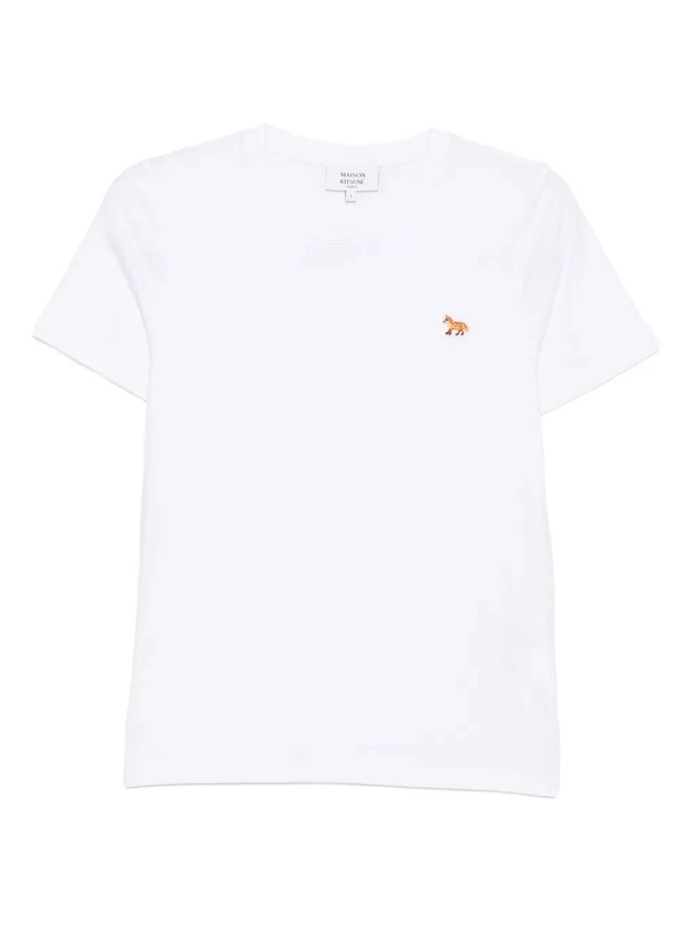 Футболка с вышивкой Maison Kitsuné, белый
Футболка с вышивкой Maison Kitsuné, белый