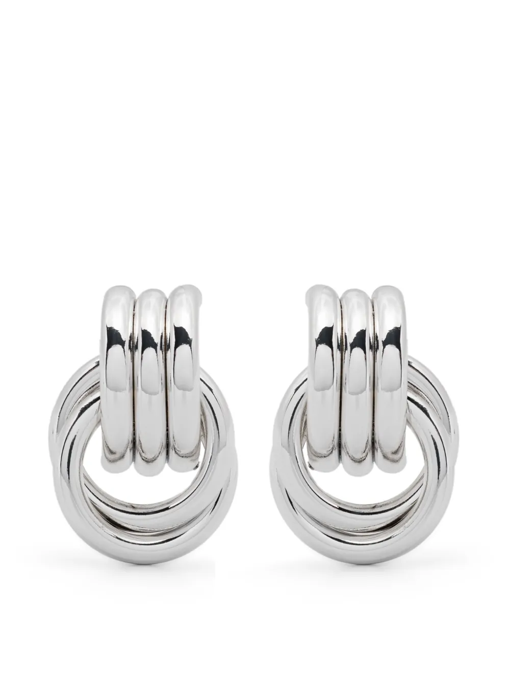 Серьги Mini-Knot Heaven Mayhem, серебяный 
Серьги Mini-Knot Heaven Mayhem, серебяный