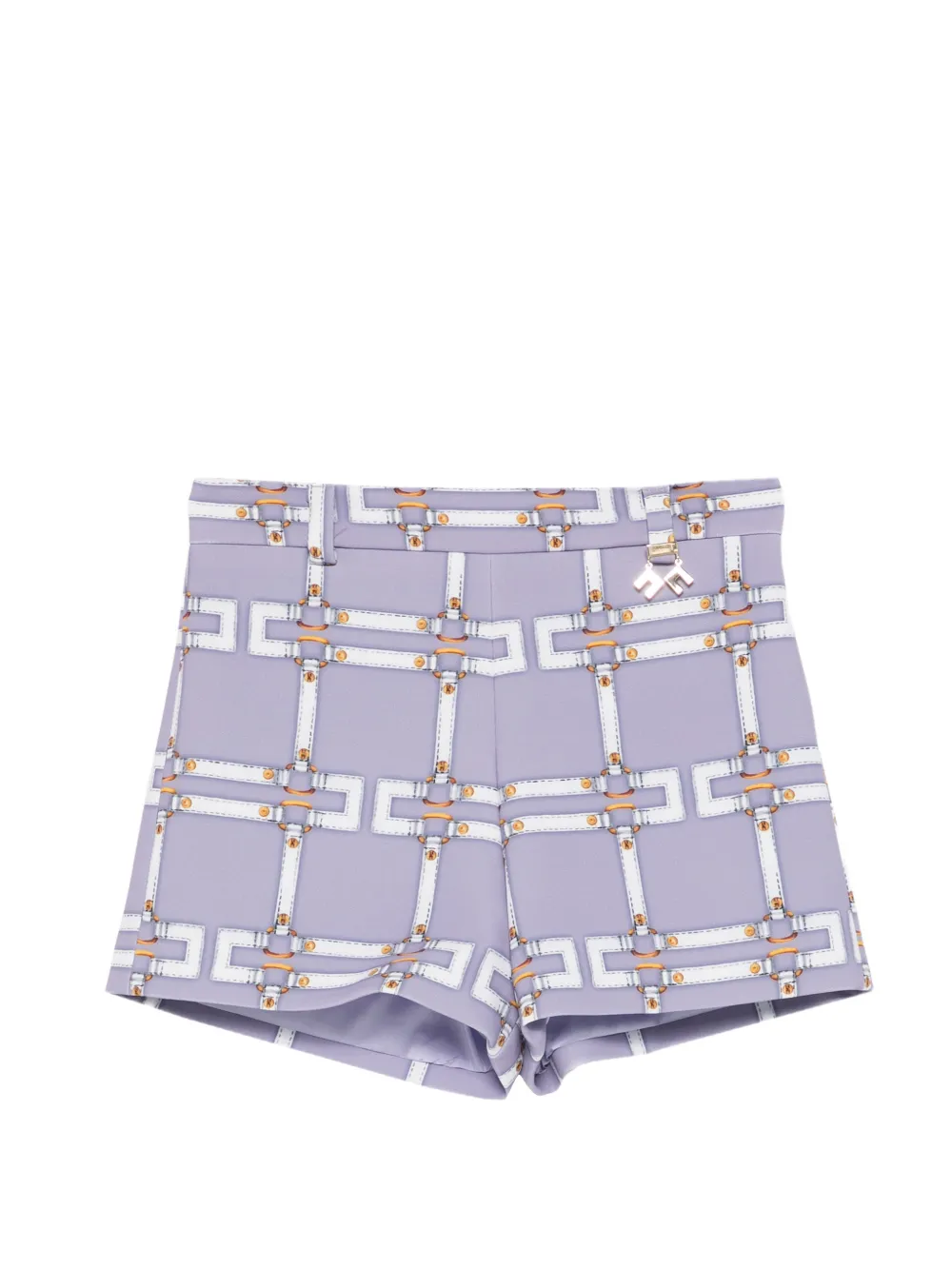 Шорты с принтом Elisabetta Franchi La Mia Bambina, фиолетовый
Шорты с принтом Elisabetta Franchi La Mia Bambina, фиолетовый