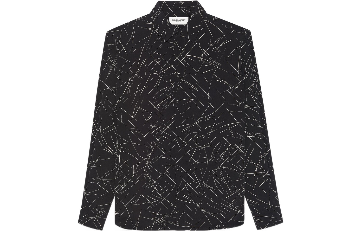 Рубашка мужская черная Saint Laurent, черный
Рубашка мужская черная Saint Laurent, черный