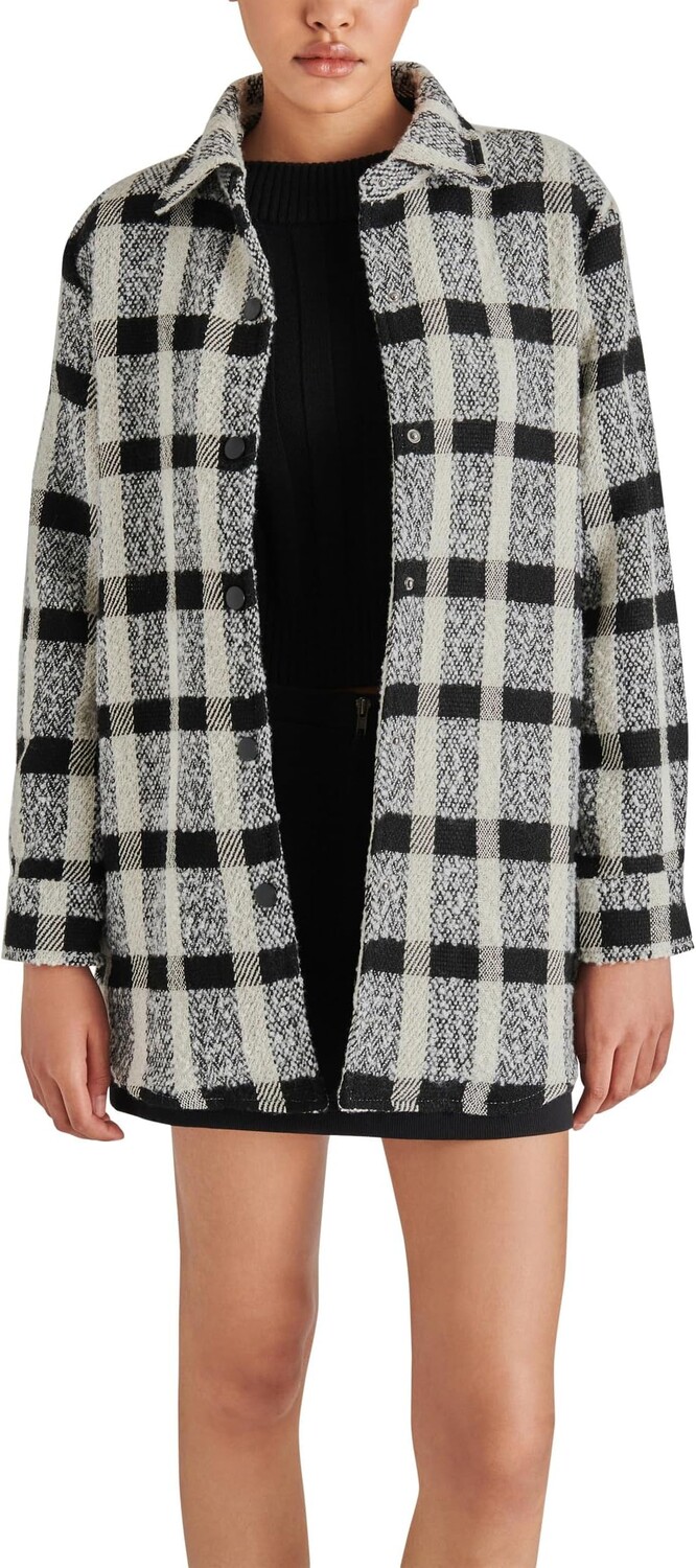 Куртка Eldridge Shirt Jacket Steve Madden, черный
Куртка Eldridge Shirt Jacket Steve Madden, черный