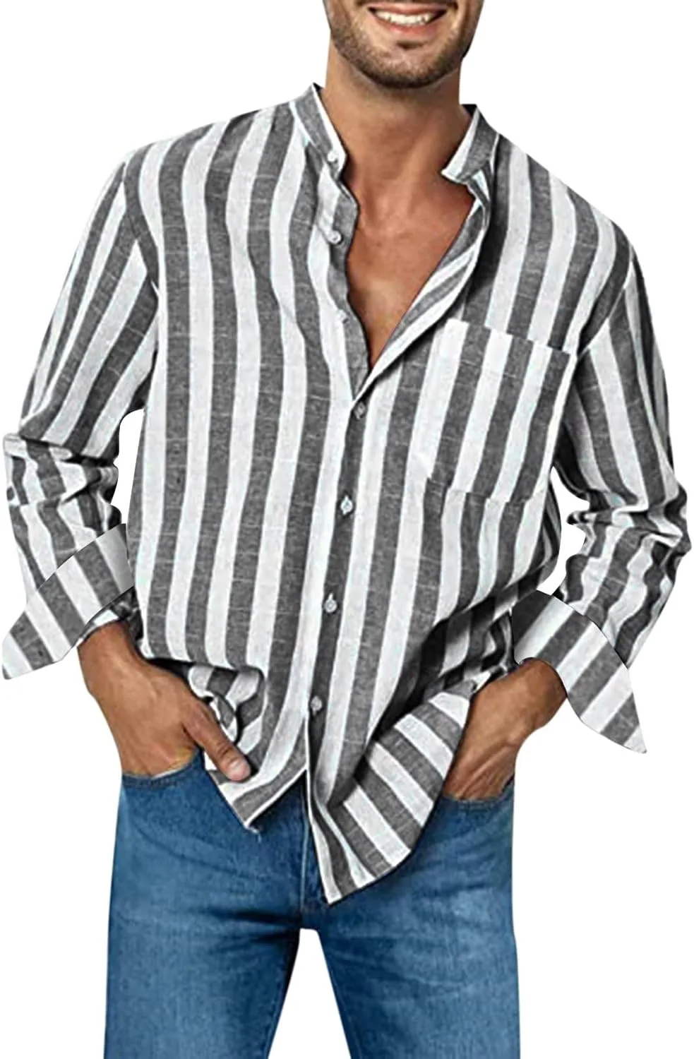 Мужская рубашка с длинным рукавом и карманом LCMTWX
Мужская рубашка с длинным рукавом и карманом LCMTWX