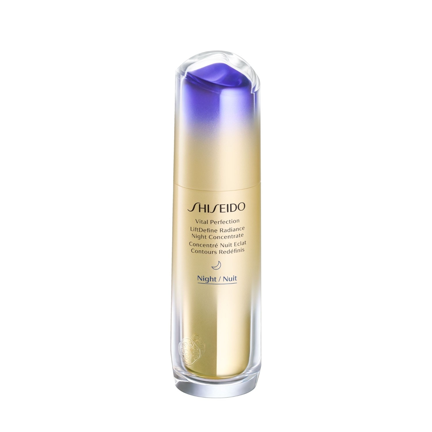 Сыворотка для лица vital perfection liftdefine radiance night concentrate Shiseido, объем 40 мл
Сыворотка для лица vital perfection liftdefine radiance night concentrate Shiseido, объем 40 мл