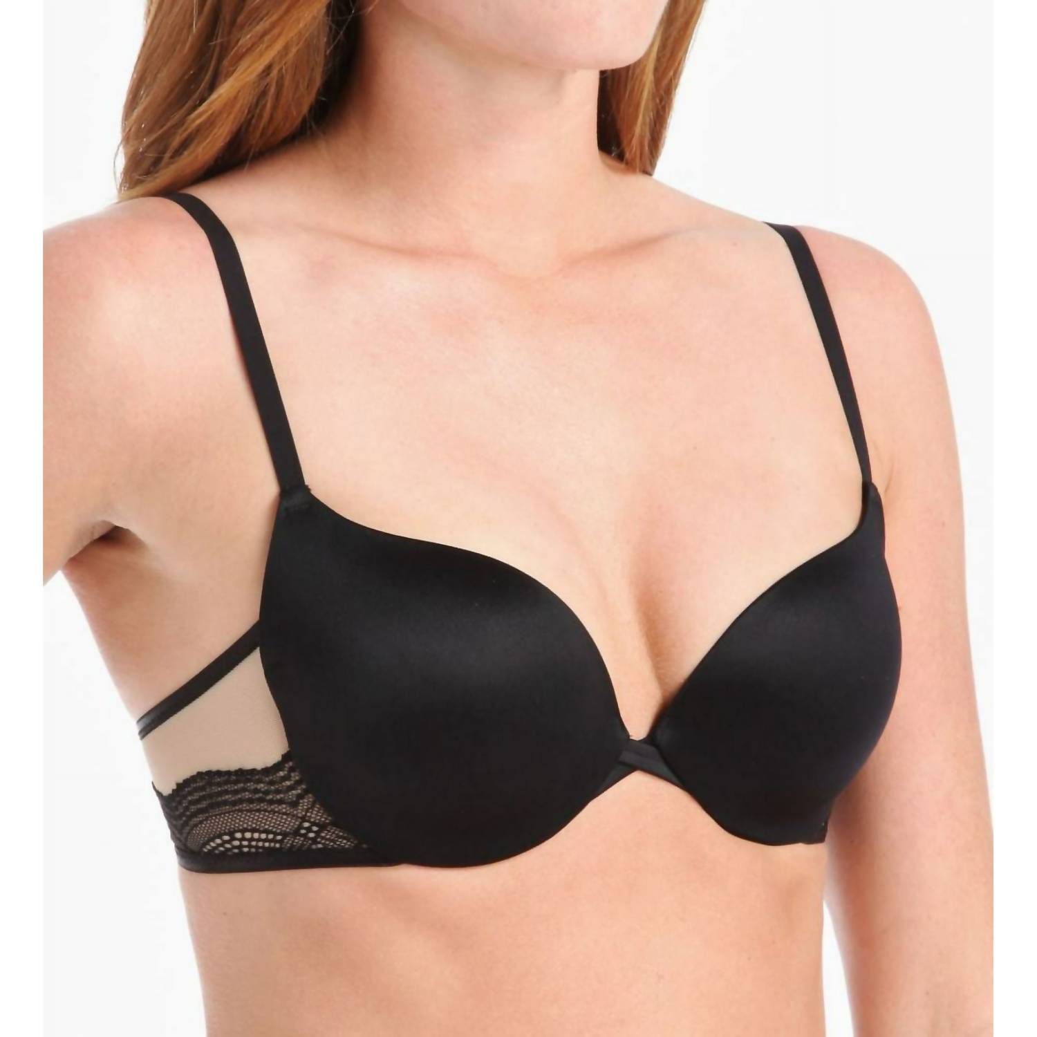 Кружевной бюстгальтер Love The Lift Smoothing Demi с черным корпусом и бежевой подкладкой Maidenform
Кружевной бюстгальтер Love The Lift Smoothing Demi с черным корпусом и бежевой подкладкой Maidenform