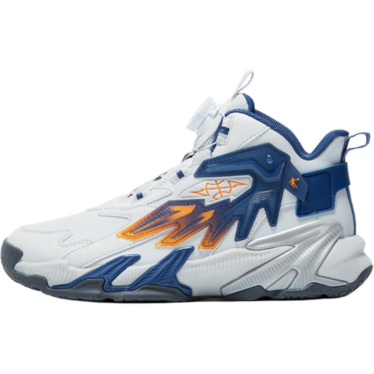 QIAODAN Детские баскетбольные кроссовки среднего размера с противоскользящей подошвой, износостойкие, серо-синие, для подростков
QIAODAN Детские баскетбольные кроссовки среднего размера с противоскользящей подошвой, износостойкие, серо-синие, для подростков