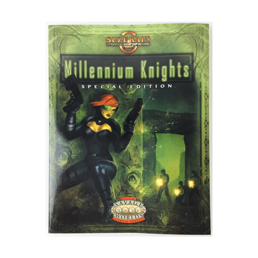 Millennium Knights (Savage Worlds, Special Edition), Suzerain (Savage Mojo), мягкая обложка
Millennium Knights (Savage Worlds, Special Edition), Suzerain (Savage Mojo), мягкая обложка