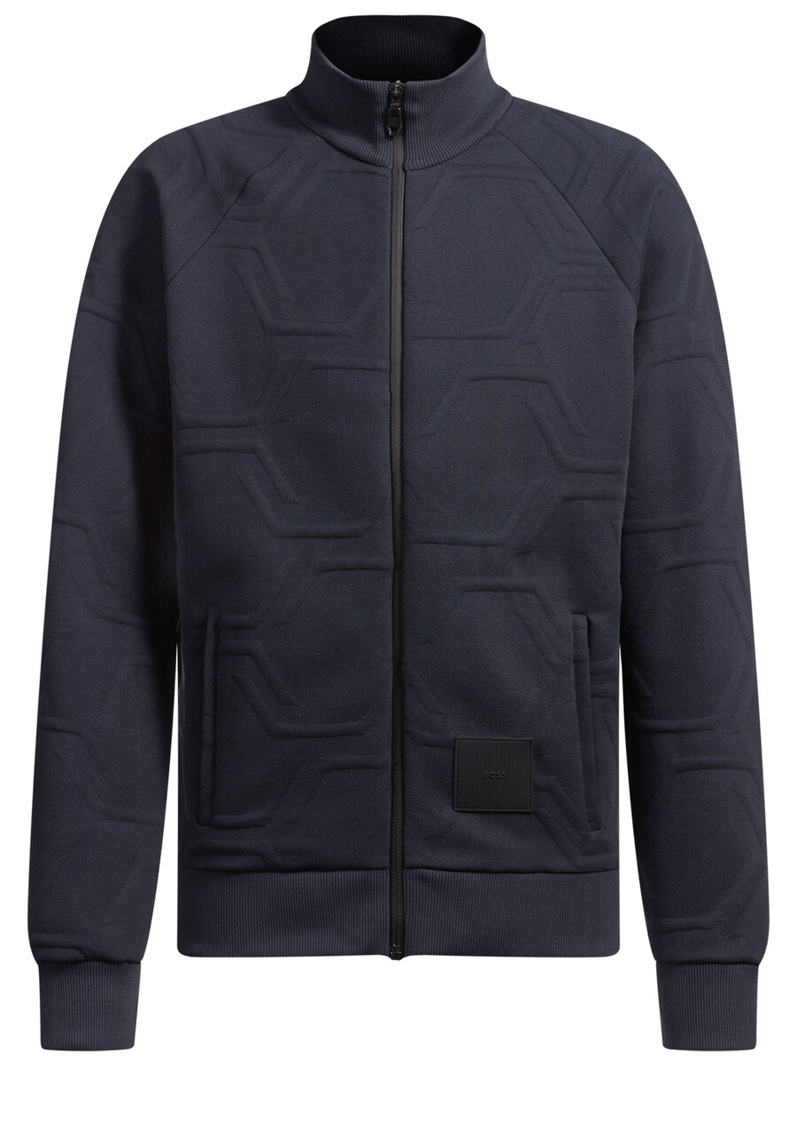 Толстовка с капюшоном на молнии BOSS Skaz HexaQuilt, морской синий
Толстовка с капюшоном на молнии BOSS Skaz HexaQuilt, морской синий