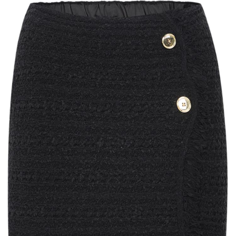 PINKO Повседневная короткая юбка SS24 черная
PINKO Повседневная короткая юбка SS24 черная