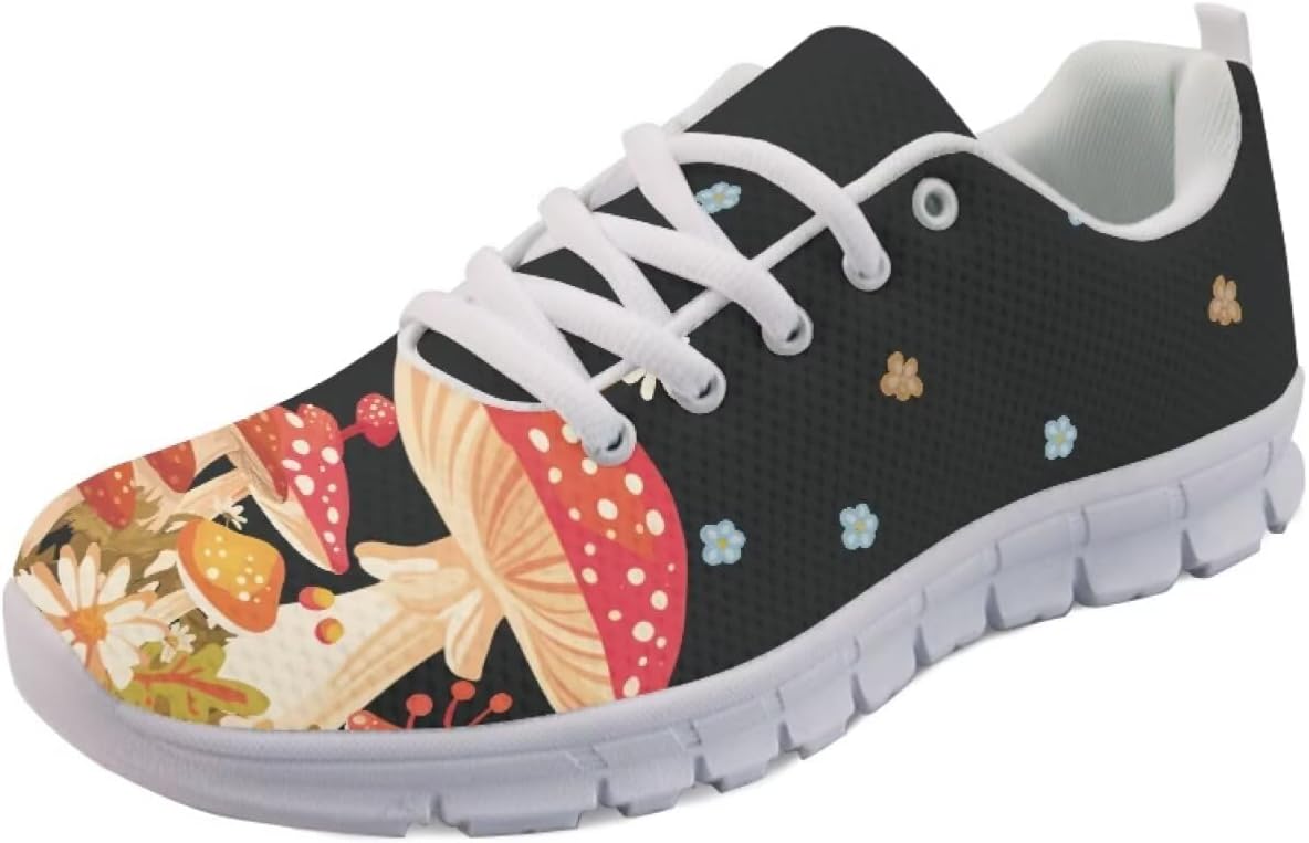 Кроссовки Forchrinse с милым рисунком мопса, спортивные, для бега и занятий в спортзале, унисекс, легкие, на шнуровке, спортивные кроссовки, Mushroom Flower
Кроссовки Forchrinse с милым рисунком мопса, спортивные, для бега и занятий в спортзале, унисекс, легкие, на шнуровке, спортивные кроссовки, Mushroom Flower