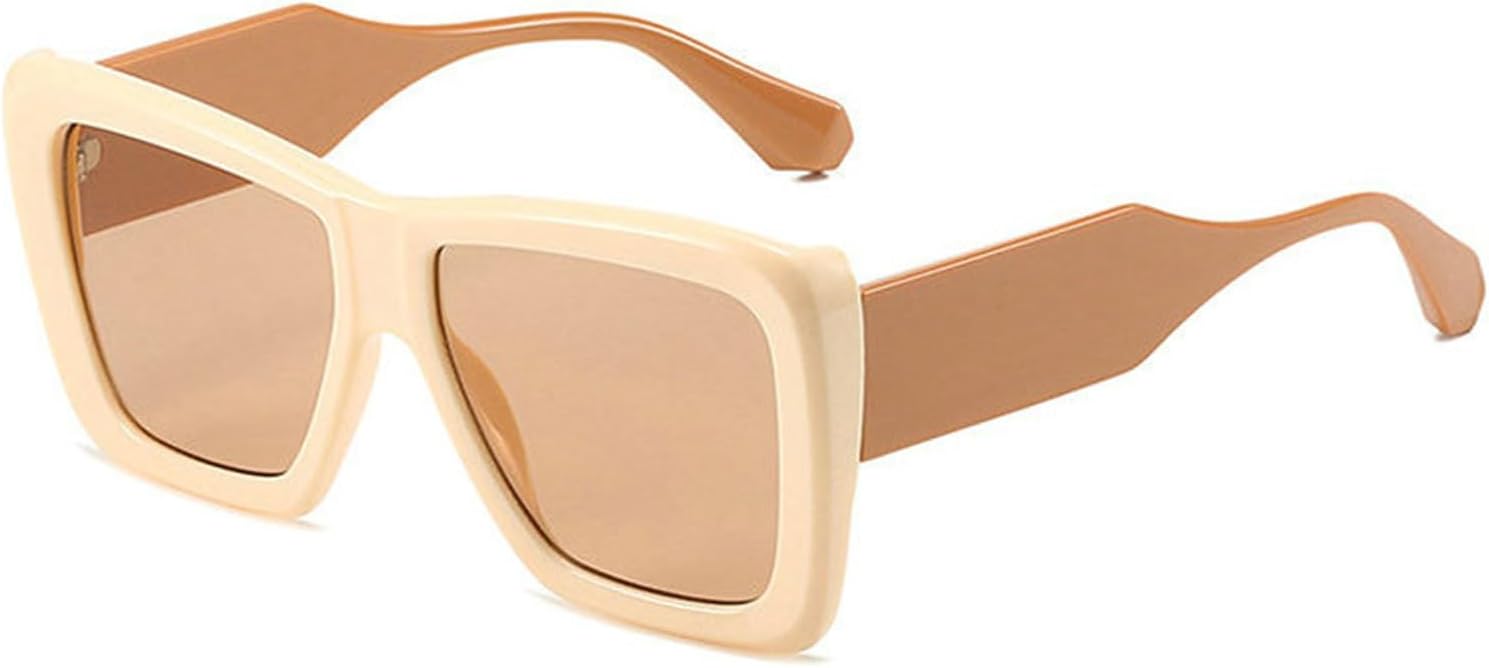 Прямоугольные солнцезащитные очки большого размера желтого цвета для женщин и мужчин, футуристические прямоугольные очки с плоской верхней частью, цельные очки S68 helena, C5
Прямоугольные солнцезащитные очки большого размера желтого цвета для женщин и мужчин, футуристические прямоугольные очки с плоской верхней частью, цельные очки S68 helena, C5