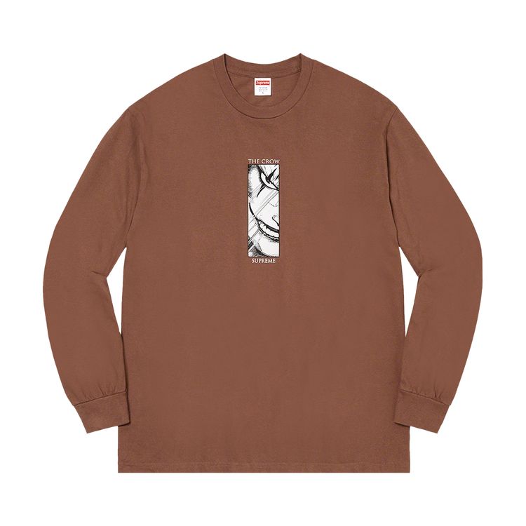 Футболка Supreme x The Crow Long-Sleeve Tee Brown, коричневый
Футболка Supreme x The Crow Long-Sleeve Tee Brown, коричневый