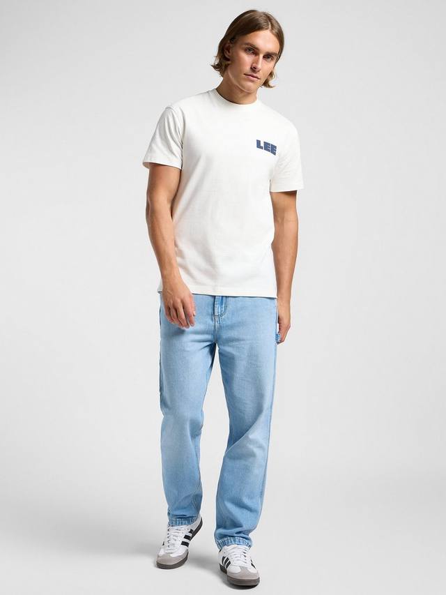 Хлопчатобумажная футболка с рисунком Lee, экрю
Хлопчатобумажная футболка с рисунком Lee, экрю