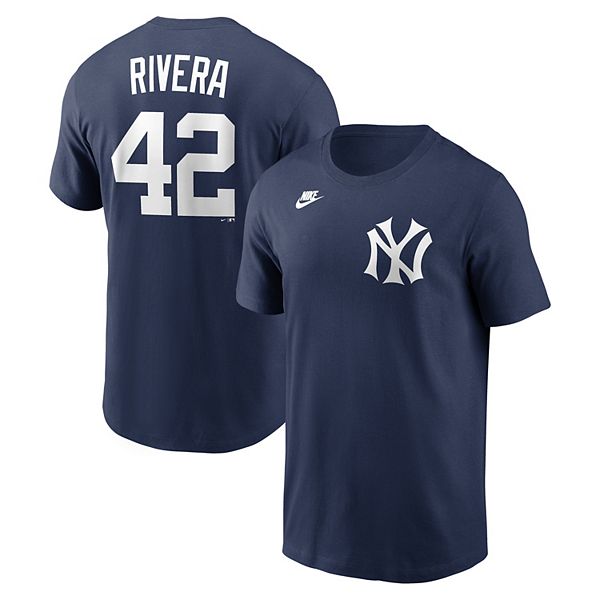 Футболка New York Yankees Mariano Rivera с именем и номером Nike
Футболка New York Yankees Mariano Rivera с именем и номером Nike