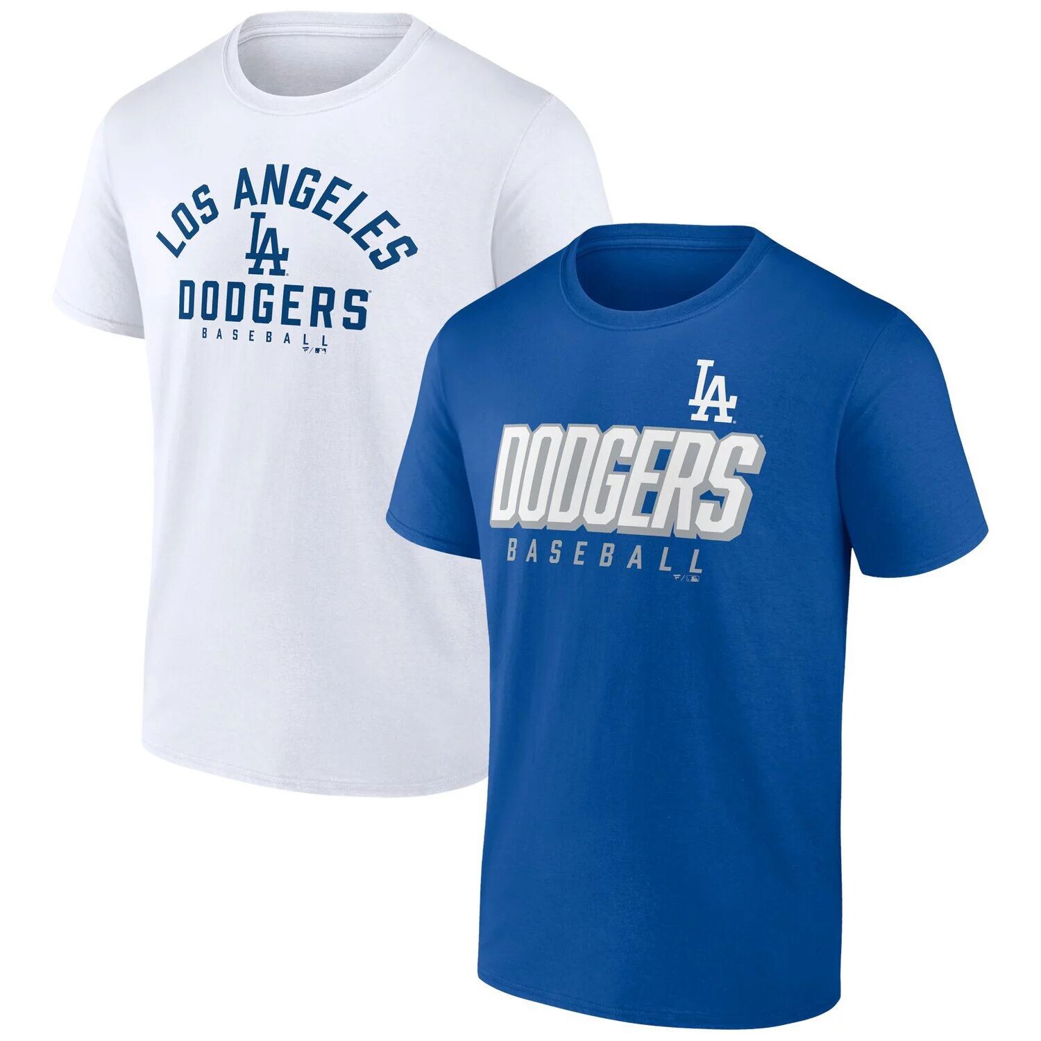 Мужской комбинированный комплект футболок с фирменным логотипом Royal/White Los Angeles Dodgers Player Pack Fanatics
Мужской комбинированный комплект футболок с фирменным логотипом Royal/White Los Angeles Dodgers Player Pack Fanatics