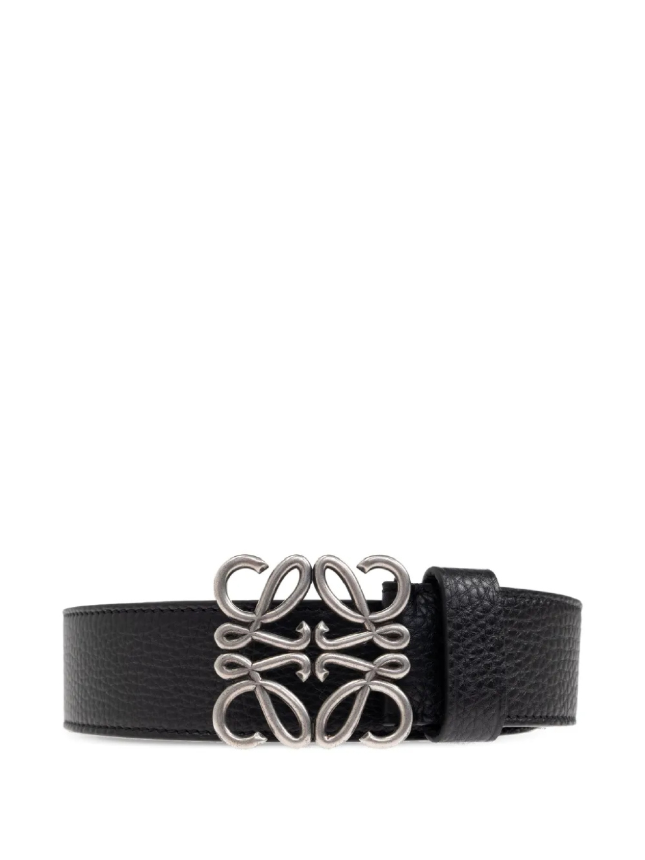 Кожаный ремень LOEWE Anagram-plate, черный
Кожаный ремень LOEWE Anagram-plate, черный