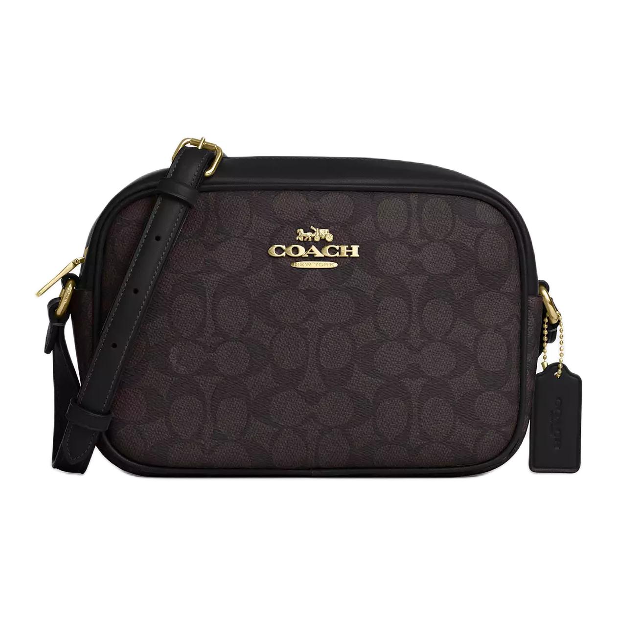 COACH Jamie Coated Canvas Shoulder Bag Small Women's Brown
COACH Jamie Coated Canvas Shoulder Bag Small Women's Brown