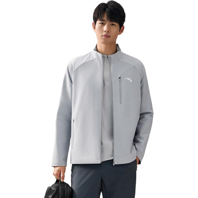 ANTA Тренировочная куртка мужская, Mud Limestone
ANTA Тренировочная куртка мужская, Mud Limestone