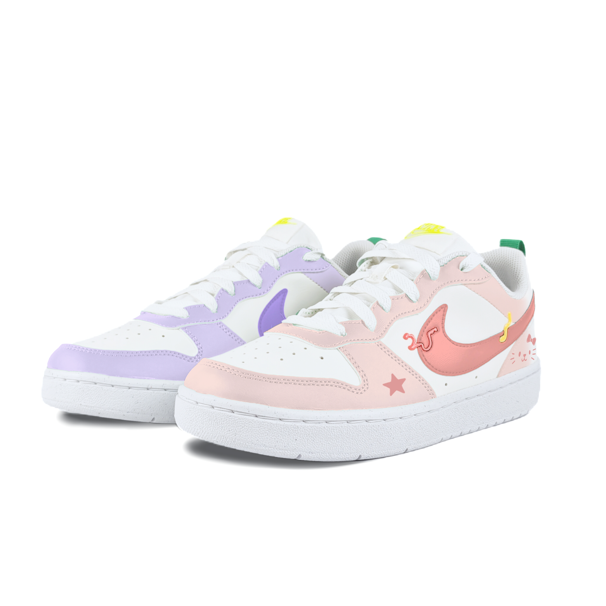 Кроссовки Court Borough Low Recraft Bg с противоскользящим износостойким низким верхом для детей и подростков Nike, фиолетовый/розовый
Кроссовки Court Borough Low Recraft Bg с противоскользящим износостойким низким верхом для детей и подростков Nike, фиолетовый/розовый