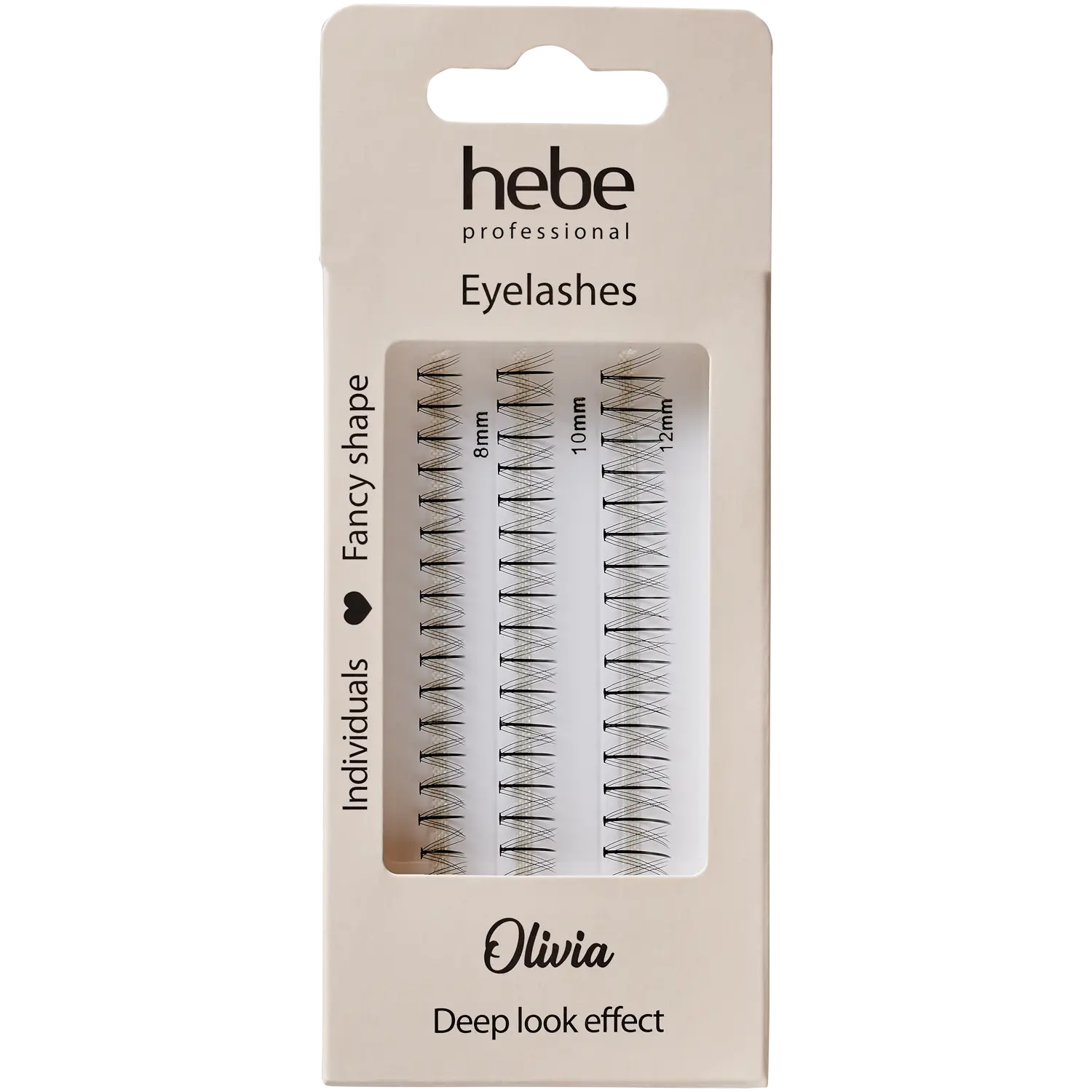 Пучки накладных ресниц Hebe Professional Olivia, 1 упаковка 
Пучки накладных ресниц Hebe Professional Olivia, 1 упаковка