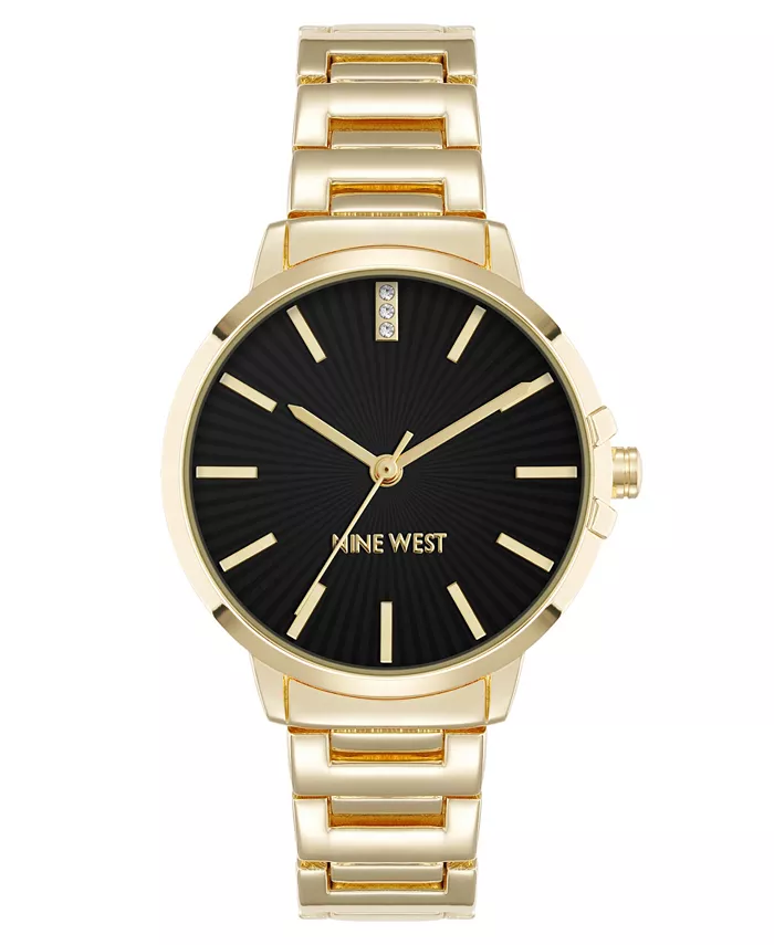 Женские часы Quartz Classic черные с позолотой из металлического сплава, 35mm Anne Klein
Женские часы Quartz Classic черные с позолотой из металлического сплава, 35mm Anne Klein