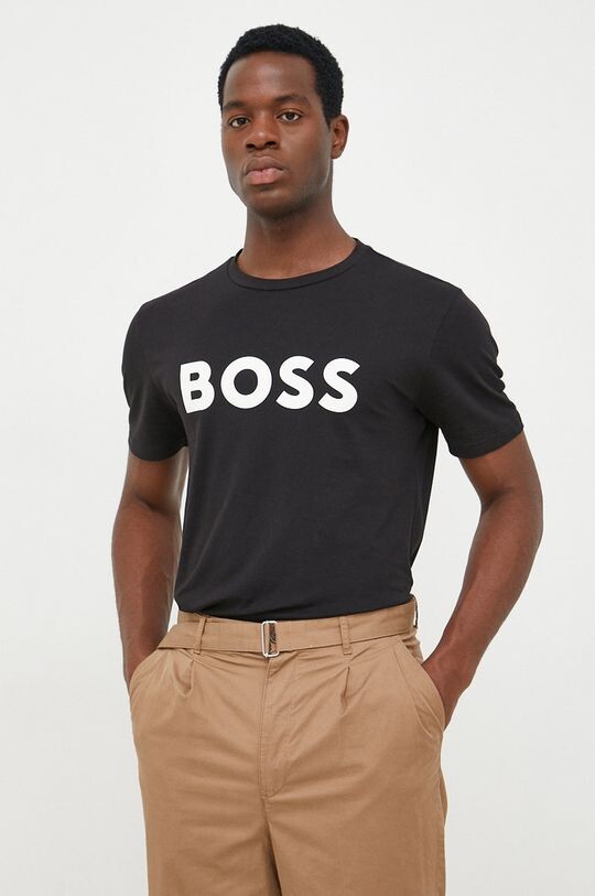 BOSS BOSS CASUAL хлопковая футболка Boss Orange, черный
BOSS BOSS CASUAL хлопковая футболка Boss Orange, черный