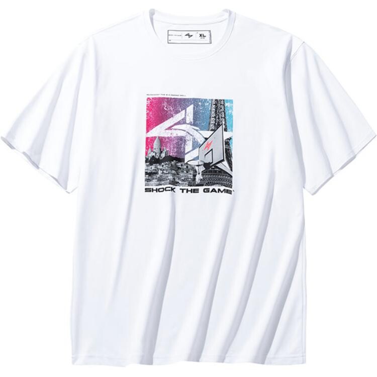 Футболка баскетбольная коллекция мужская белая Anta, белый
Футболка баскетбольная коллекция мужская белая Anta, белый