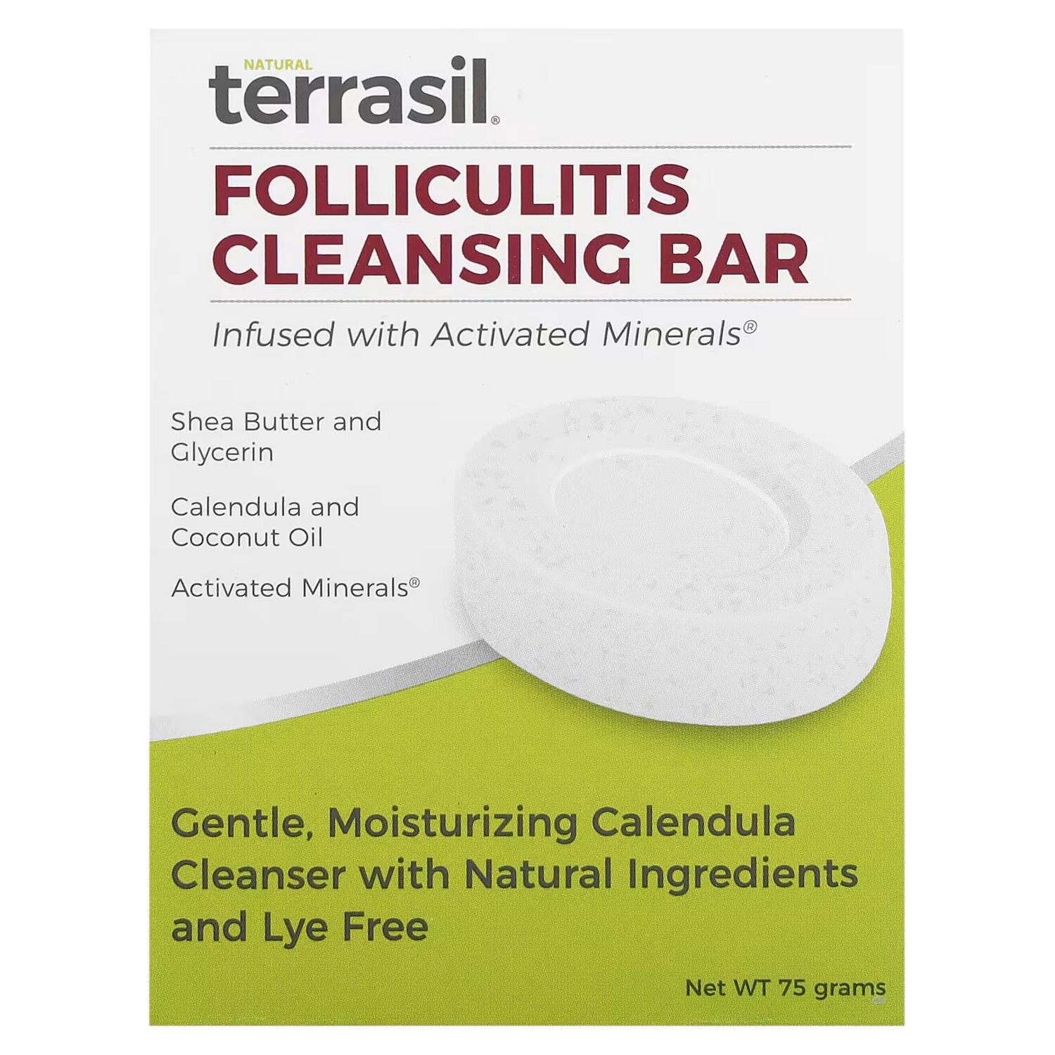 Очищающее мыло Terrasil Folliculitis, 75 г
Очищающее мыло Terrasil Folliculitis, 75 г