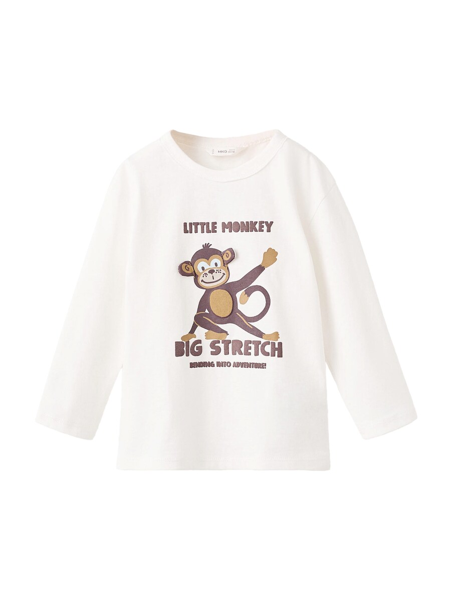 Лонгслив MANGO KIDS AMEDIO, Off white
Лонгслив MANGO KIDS AMEDIO, Off white