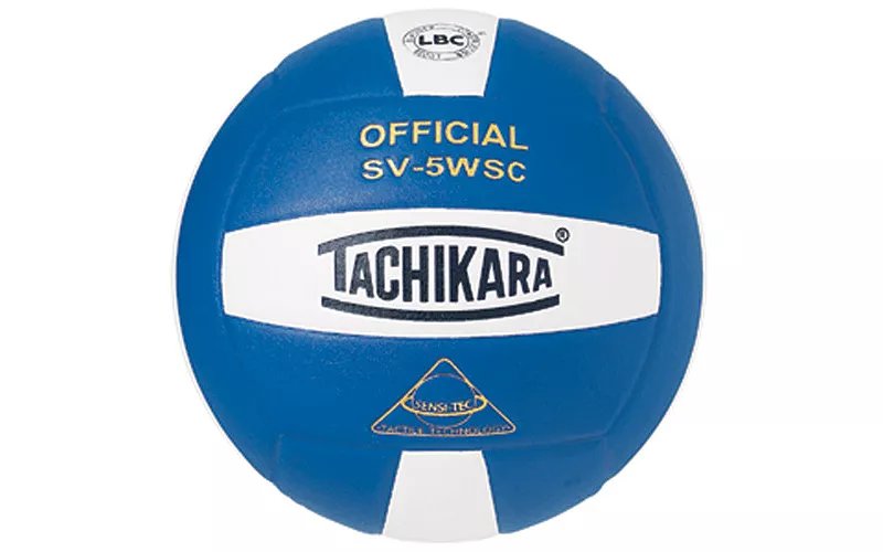 Tachikara SV-5WSC Закрытый волейбольный мяч, цвет Royal/White 
Tachikara SV-5WSC Закрытый волейбольный мяч, цвет Royal/White
