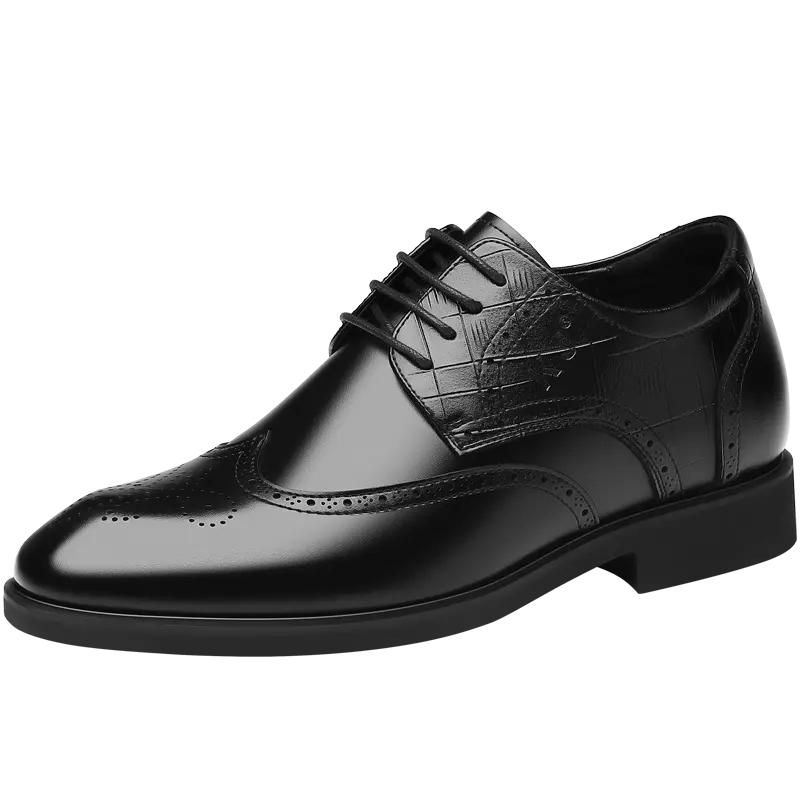 Мужские туфли черные KJ-522 со скрытой платформой 8 см, цвет KJ-522 Black Hidden Wedge 8CM
Мужские туфли черные KJ-522 со скрытой платформой 8 см, цвет KJ-522 Black Hidden Wedge 8CM