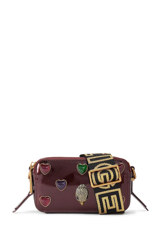 Кожаная сумка shoreditch Kurt Geiger London, бордовый
Кожаная сумка shoreditch Kurt Geiger London, бордовый