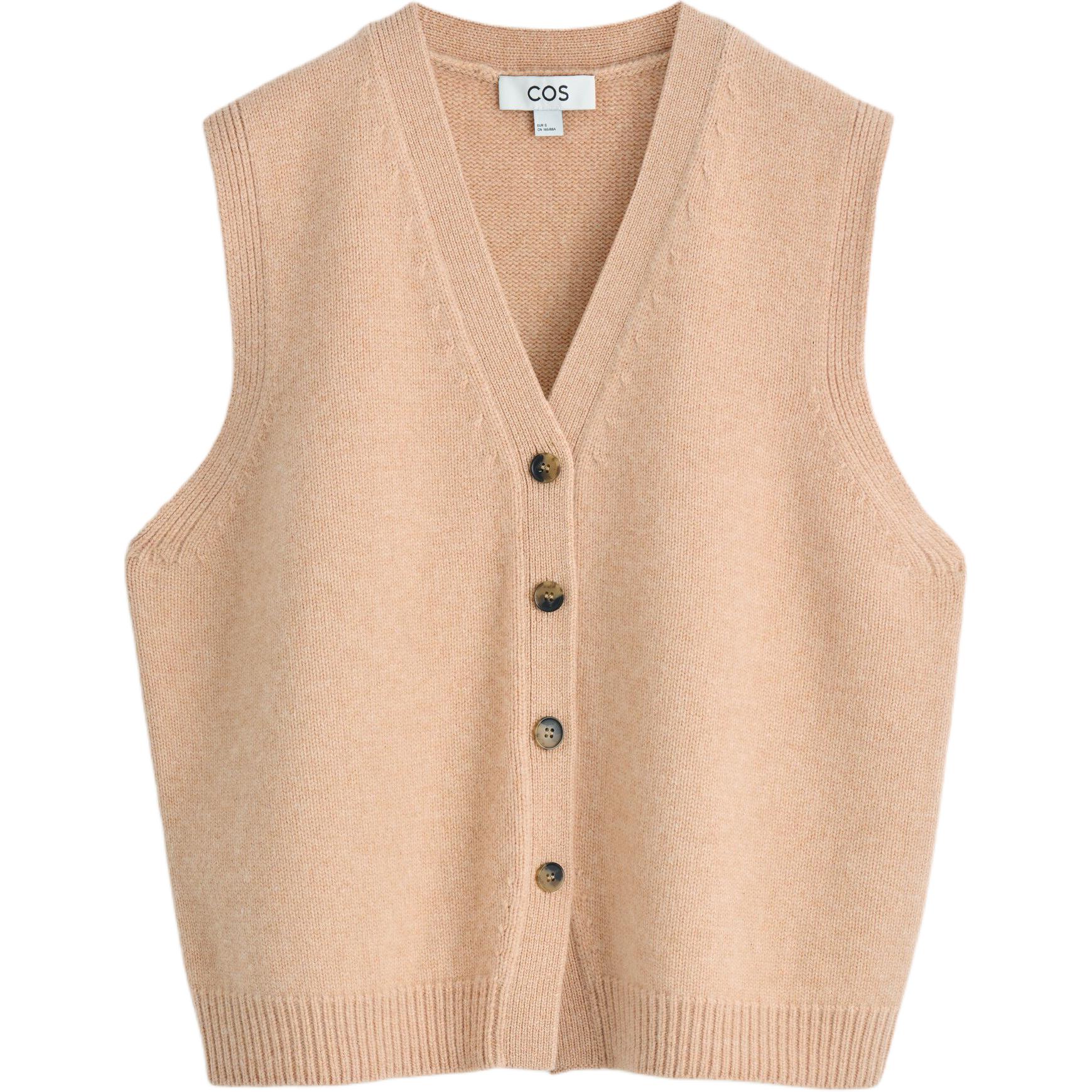 COS Женская бежевая жилетка, Beige
COS Женская бежевая жилетка, Beige